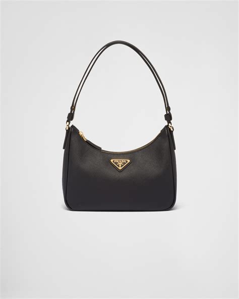 prada pochette bag leather